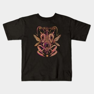 Golden alien Germs Kids T-Shirt